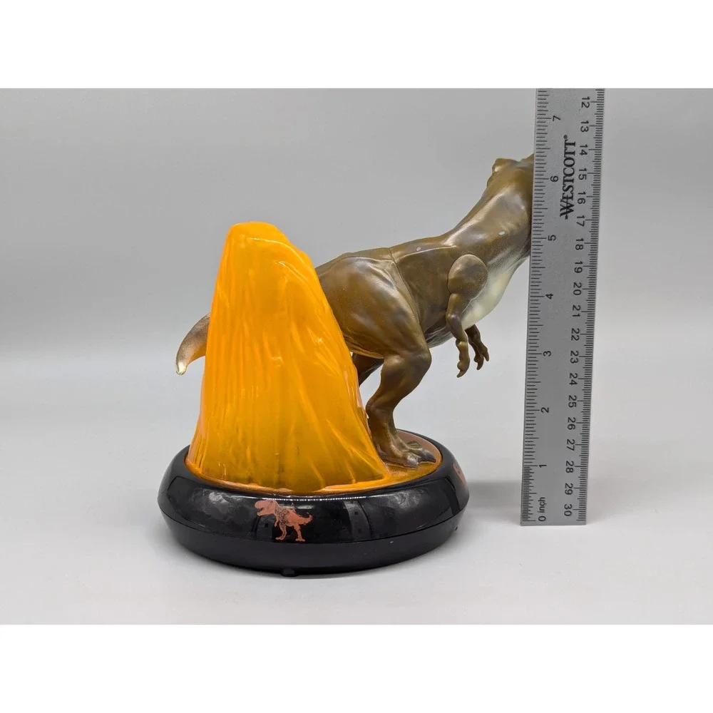 Jurassic World Park Dinosaur T Rex Night Light Volcano 2019 Works Great